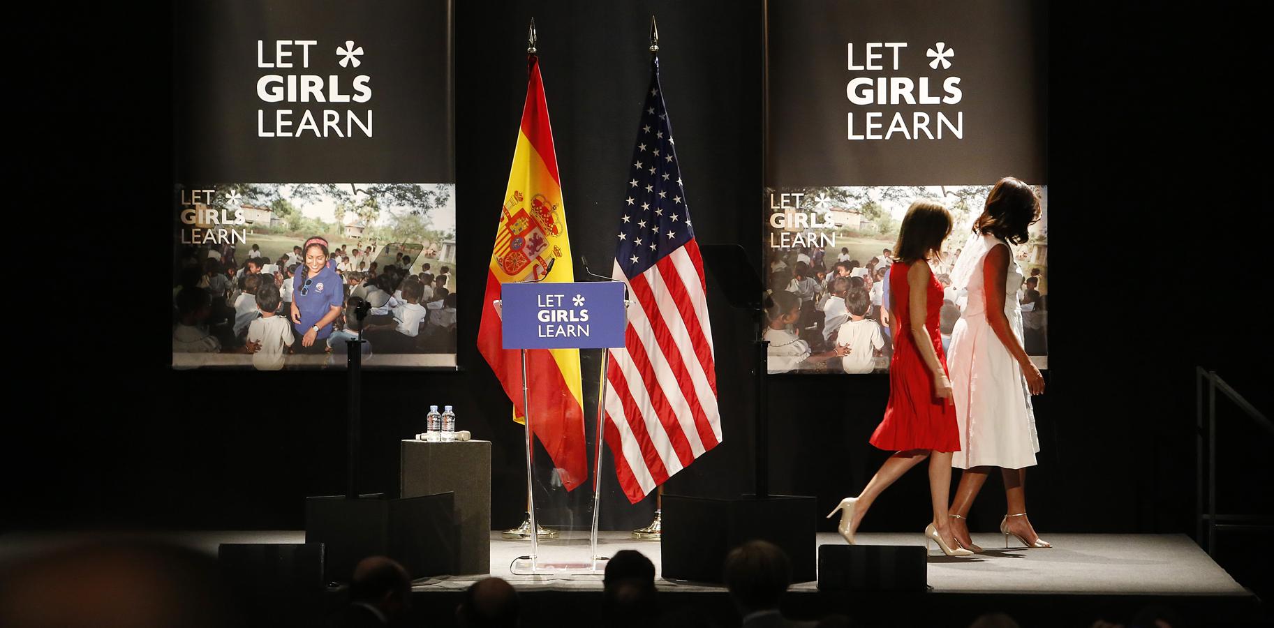 La conferencia de Michelle Obama, en Madrid