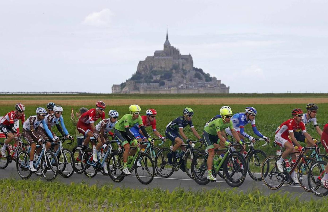 Las mejores imágenes de la primera etapa del Tour