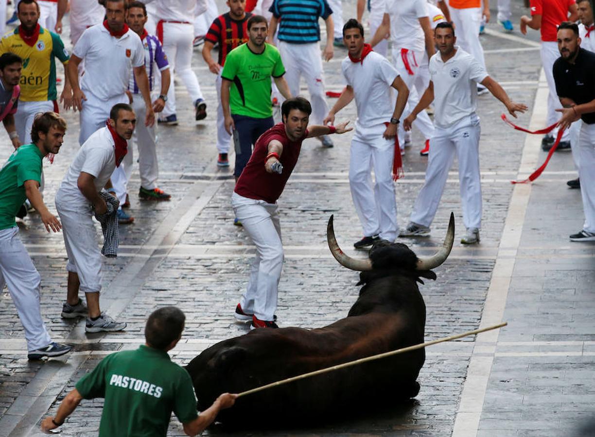 Pánico en el encierro de Cebada Gago con al menos siete heridos por asta