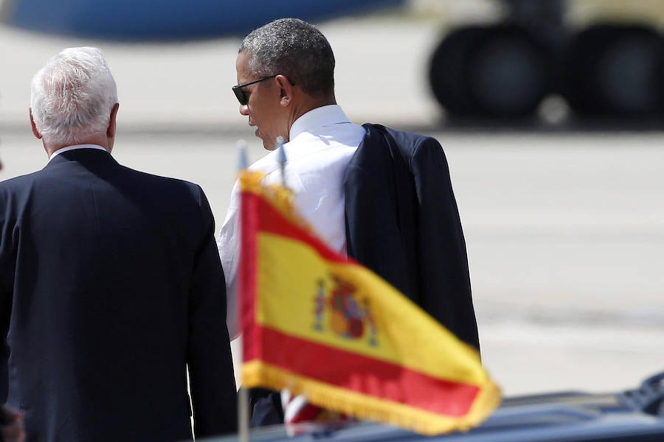 Primera visita oficial de Obama a España