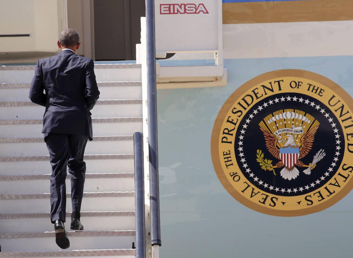 Primera visita oficial de Obama a España