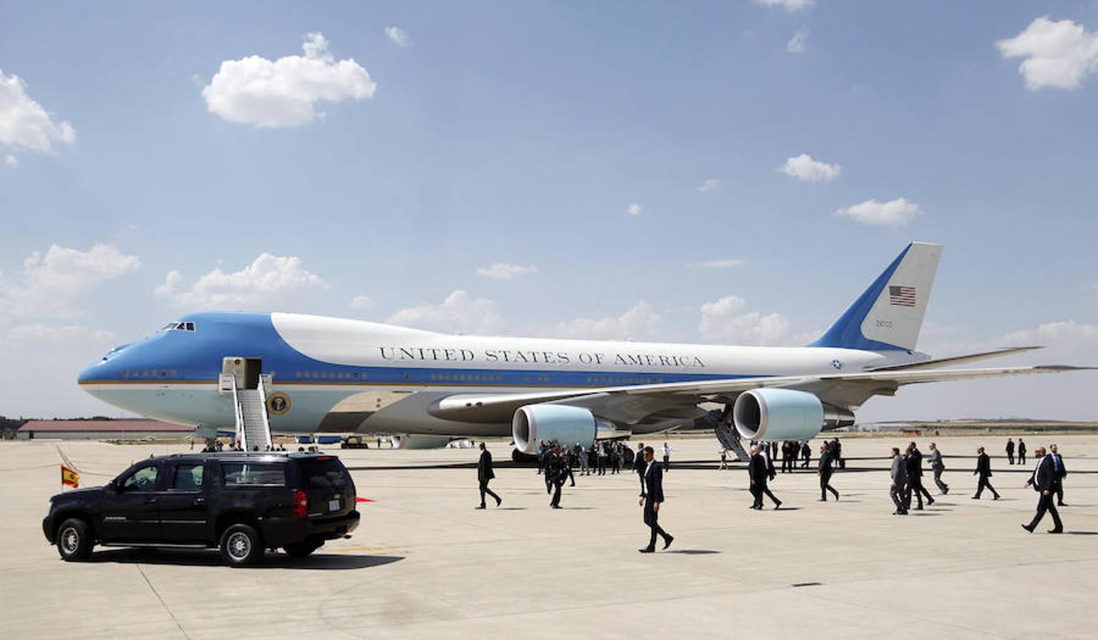 Primera visita oficial de Obama a España