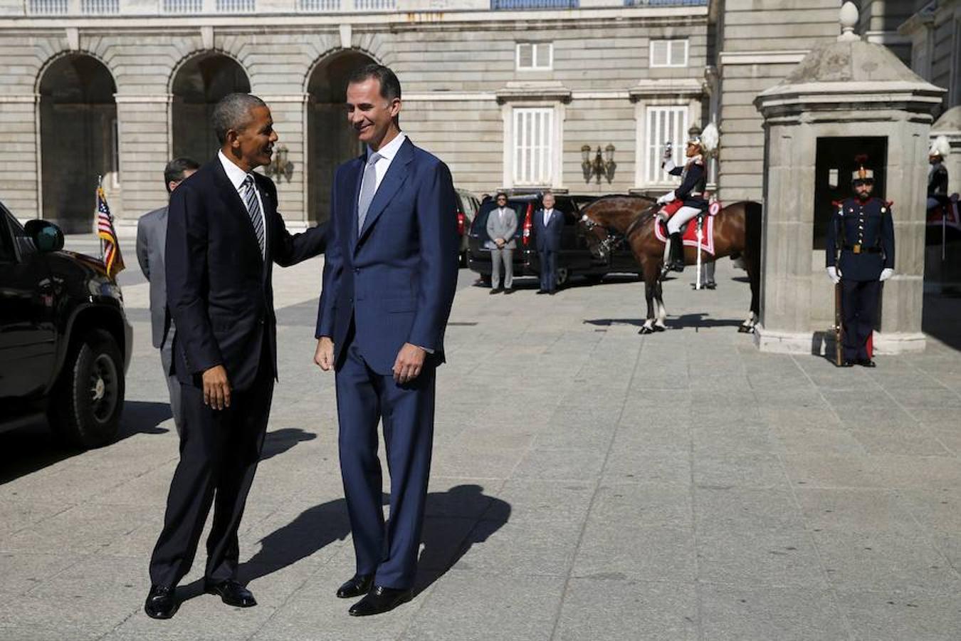 Primera visita oficial de Obama a España