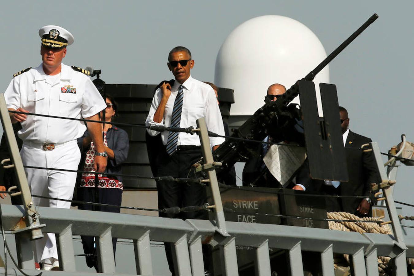 Primera visita oficial de Obama a España