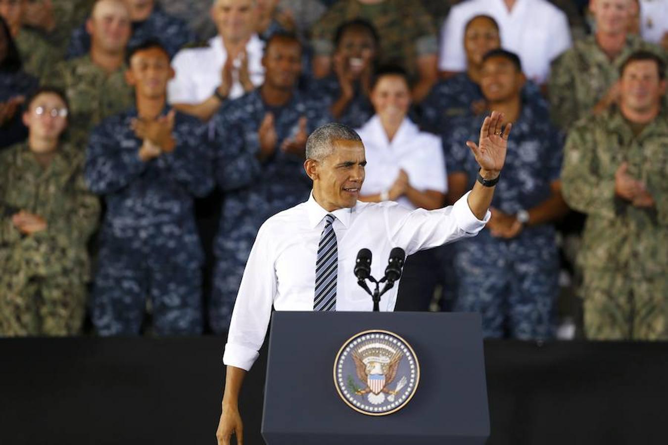 Primera visita oficial de Obama a España