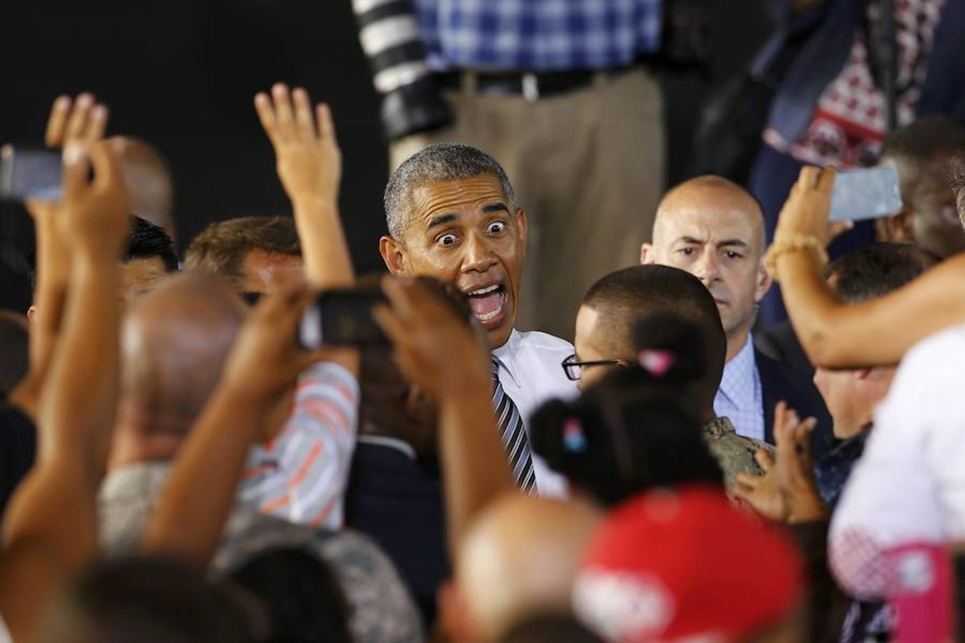 Primera visita oficial de Obama a España