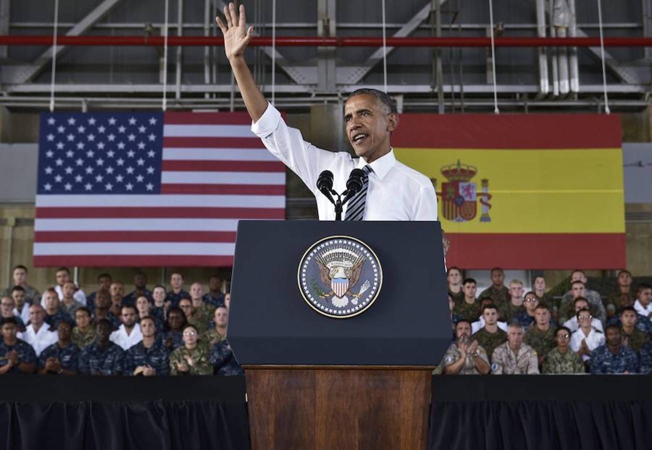 Primera visita oficial de Obama a España