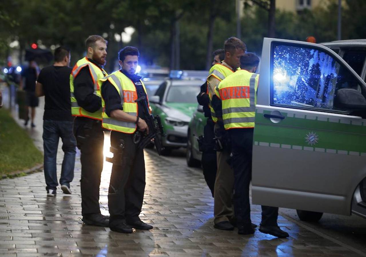 Tiroteo en el centro comercial Olimpia de Múnich