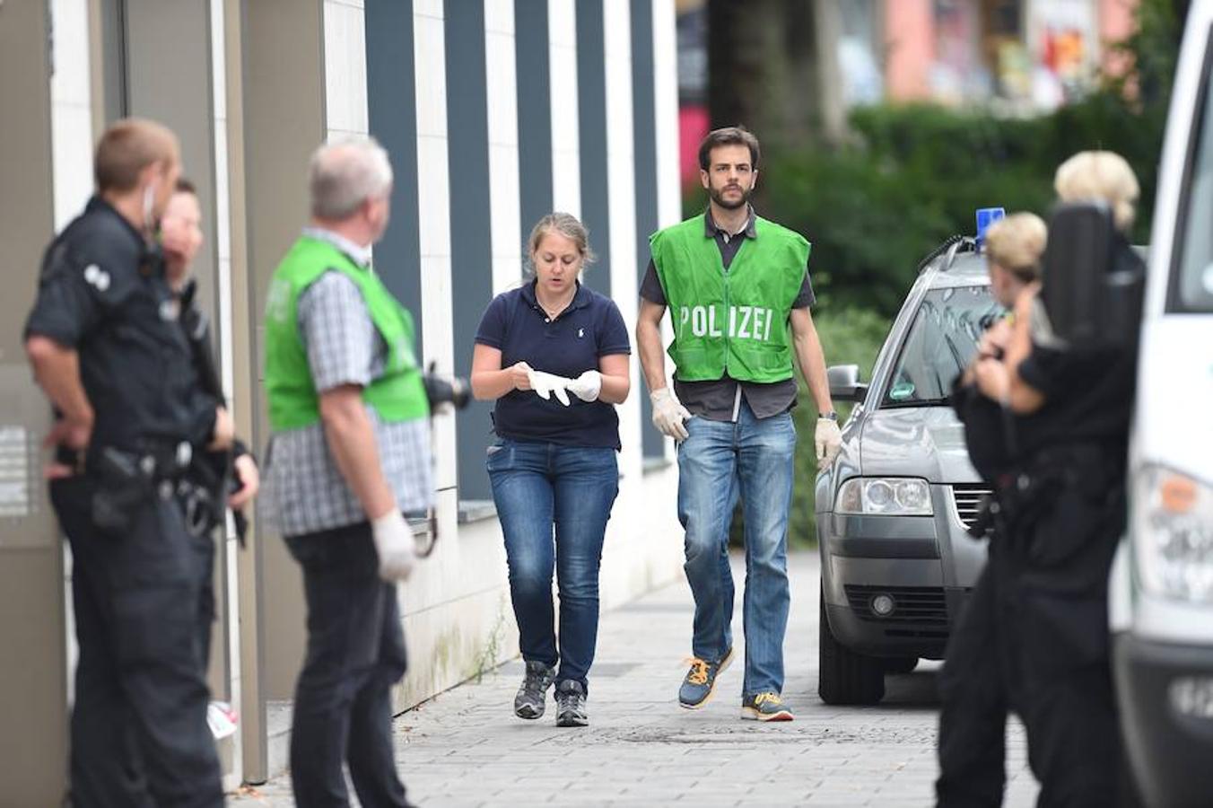 Tiroteo en el centro comercial Olimpia de Múnich