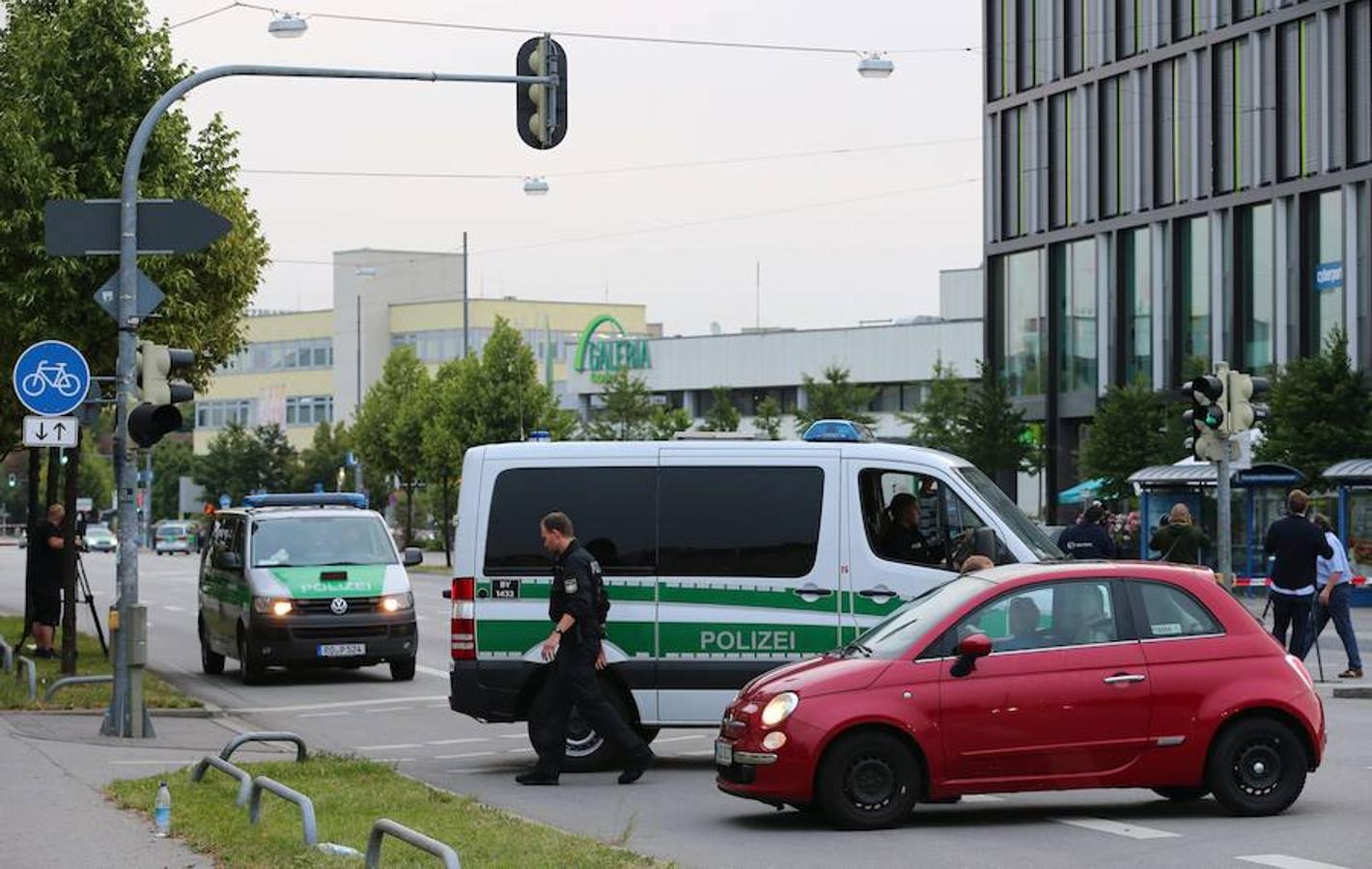 Tiroteo en el centro comercial Olimpia de Múnich