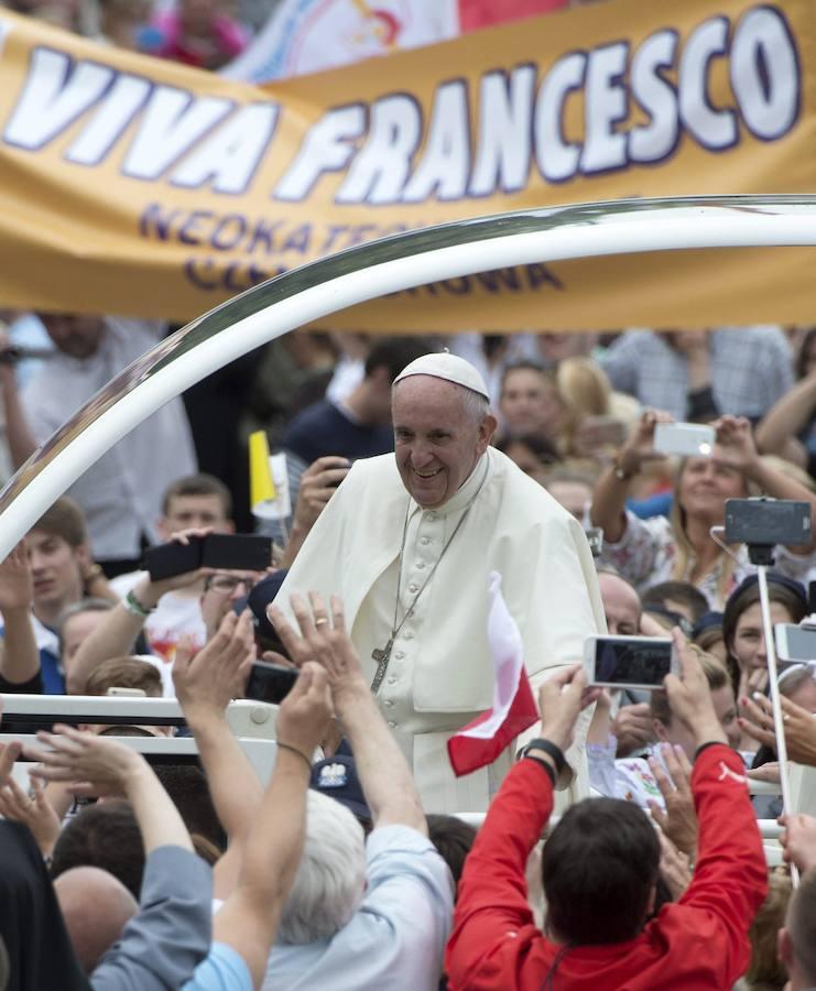 El Papa ya está en Polonia