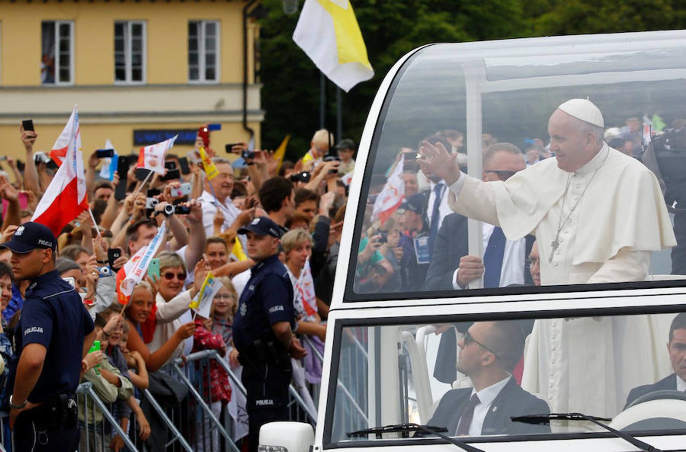 El Papa ya está en Polonia