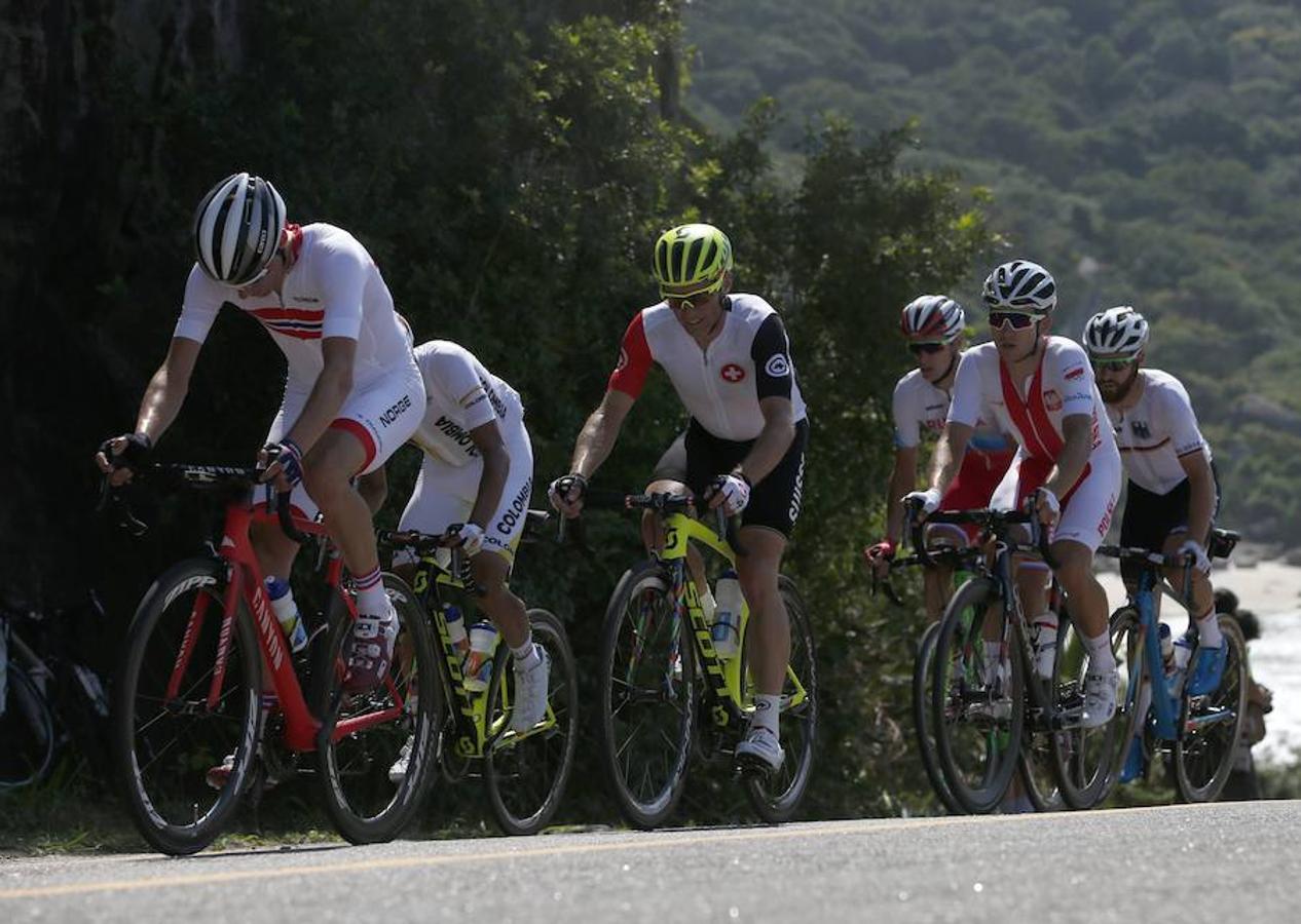 Las mejores imágenes del ciclismo en ruta en los Juegos 2016