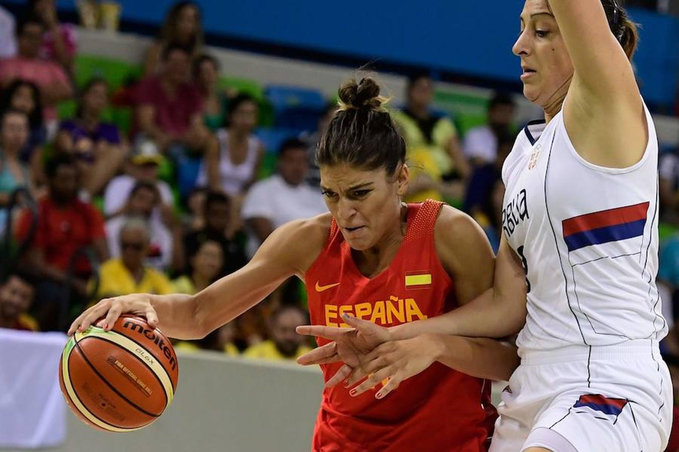 Las mejores imágenes del debut de España en baloncesto femenino