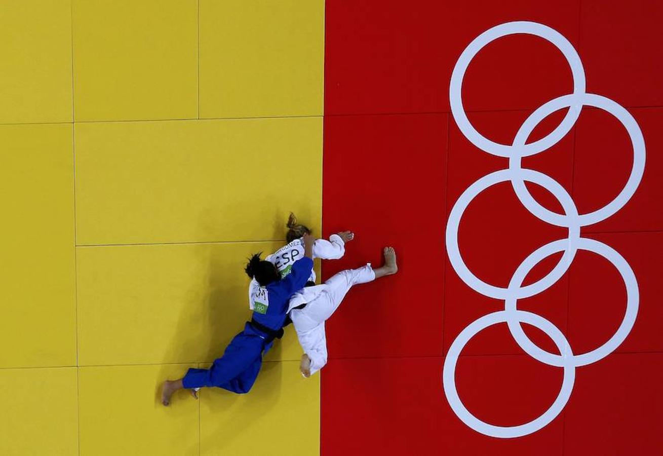 Las imagenes de la competición de Judo