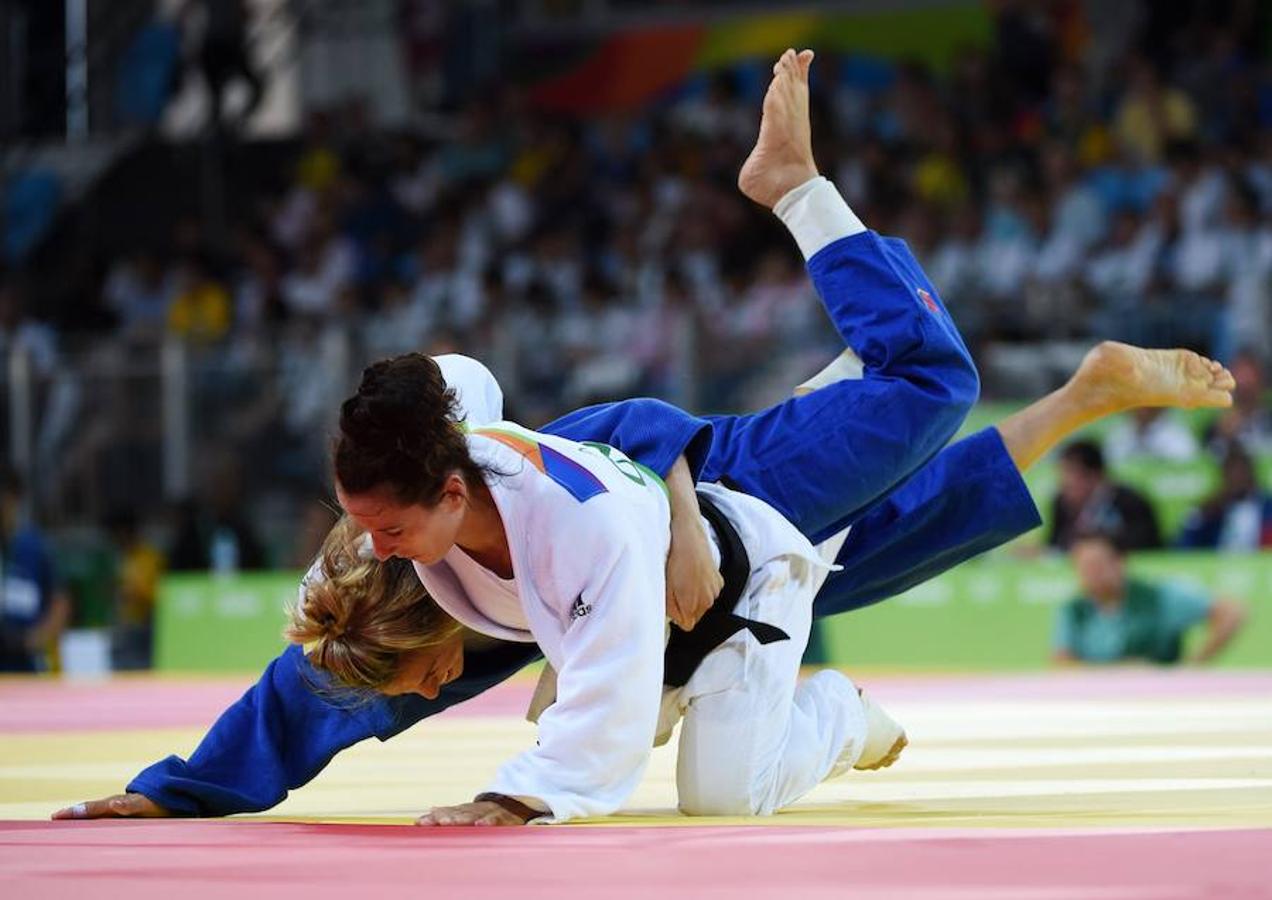 Las imagenes de la competición de Judo