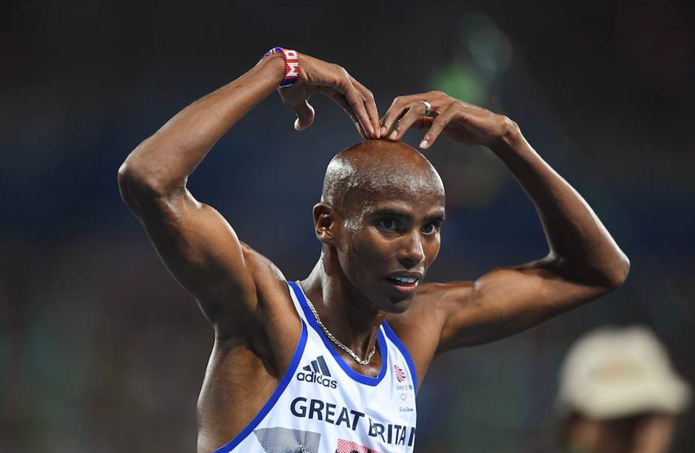 Las mejores imágenes del oro de Mo Farah