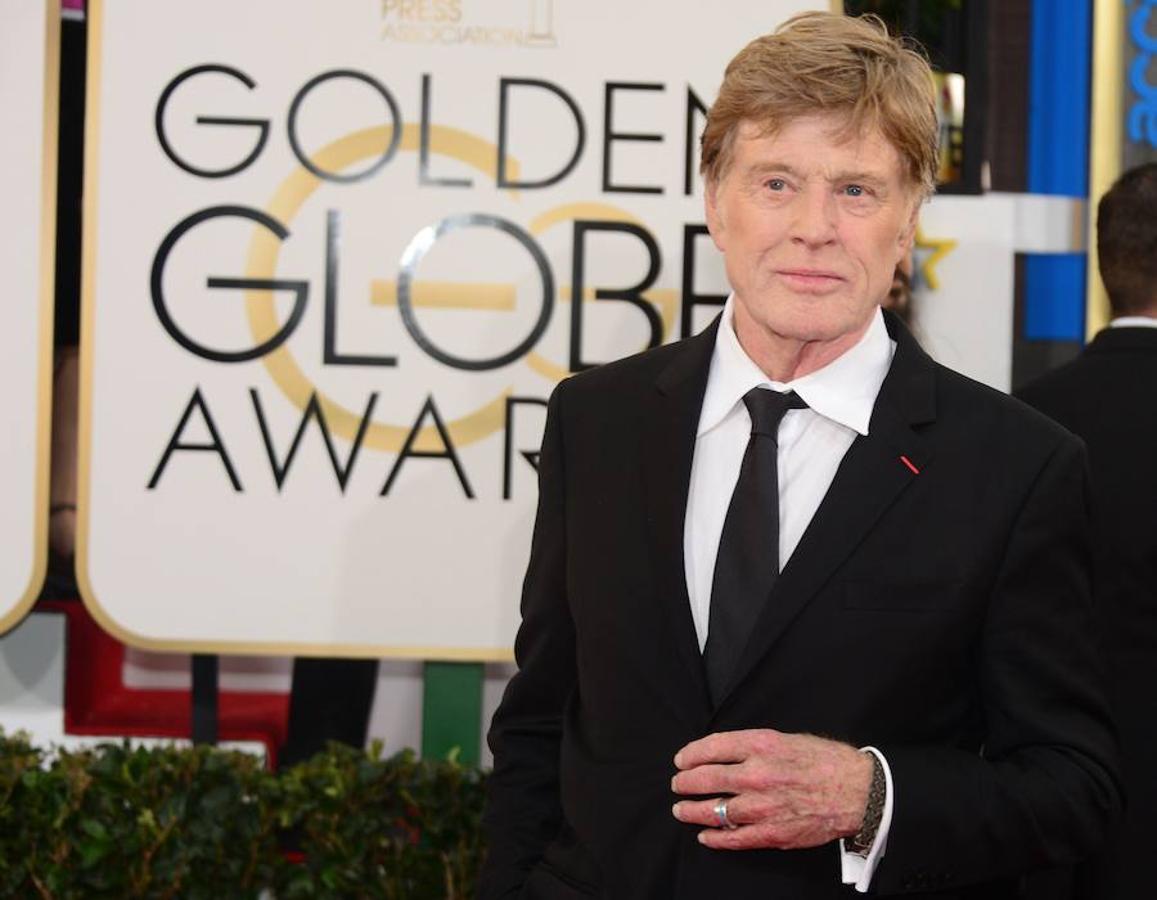 Redford en el photocall de los 'Globo de oro'