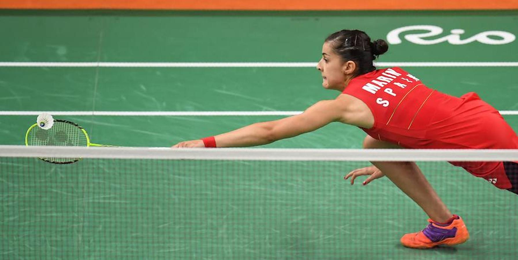 Carolina Marín logra el pase a semifinales en bádminton