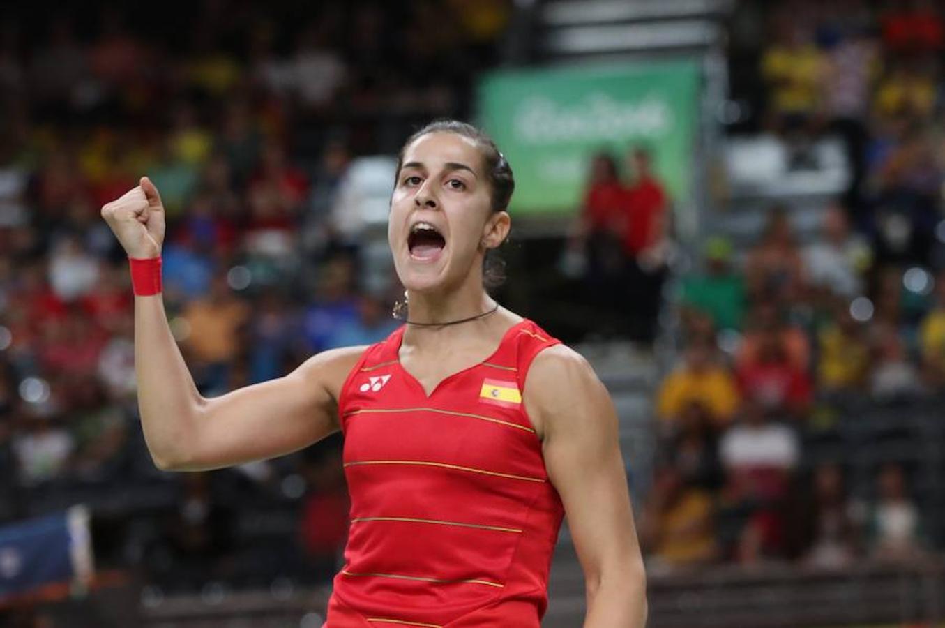 Carolina Marín logra el pase a semifinales en bádminton