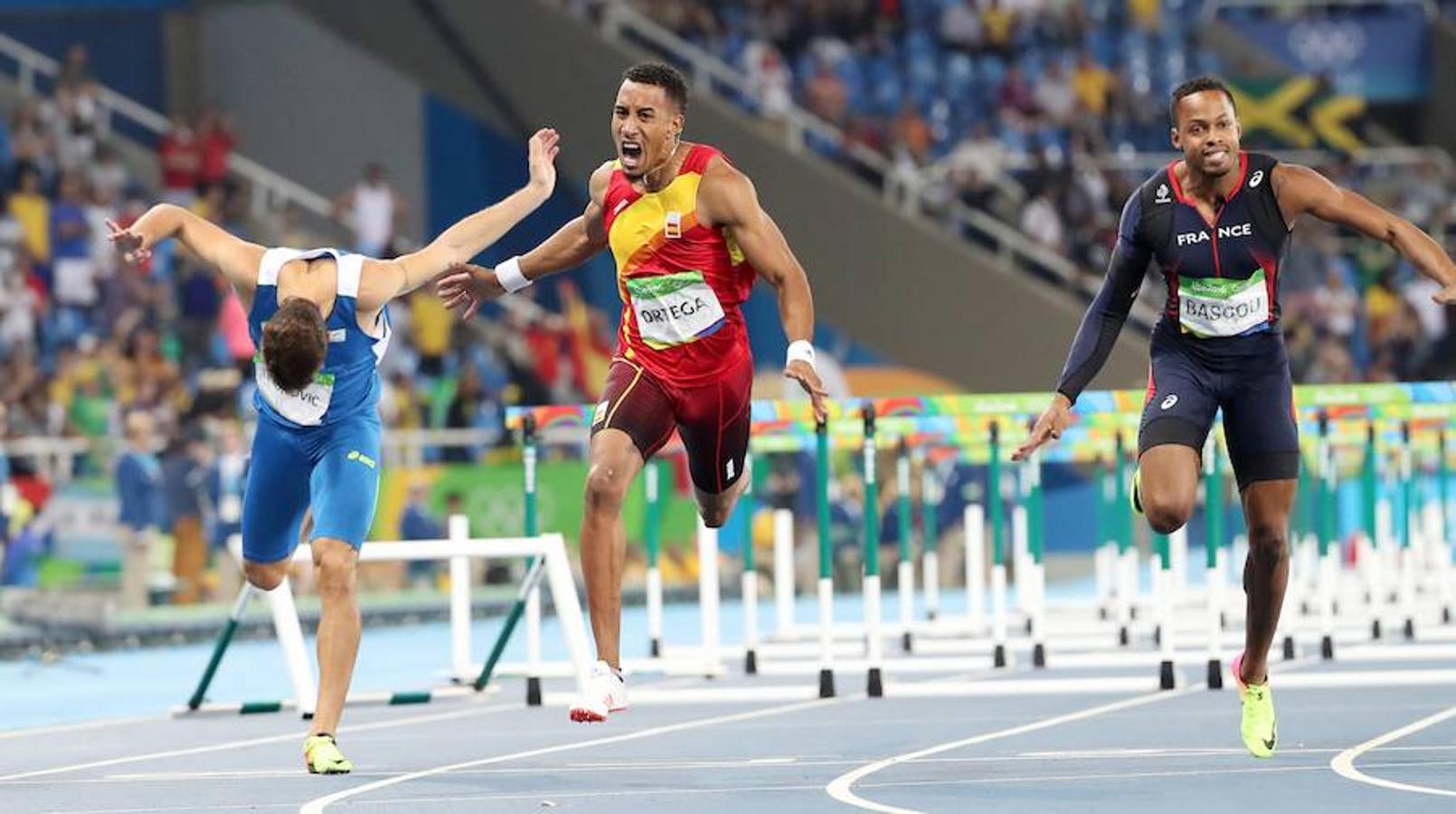 Orlando Ortega consigue la medalla de plata en los 110 metros vallas