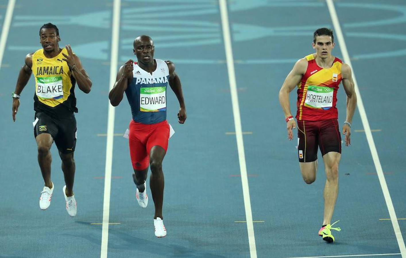 Bruno Hortelano se queda fuera de la final de los 200 metros