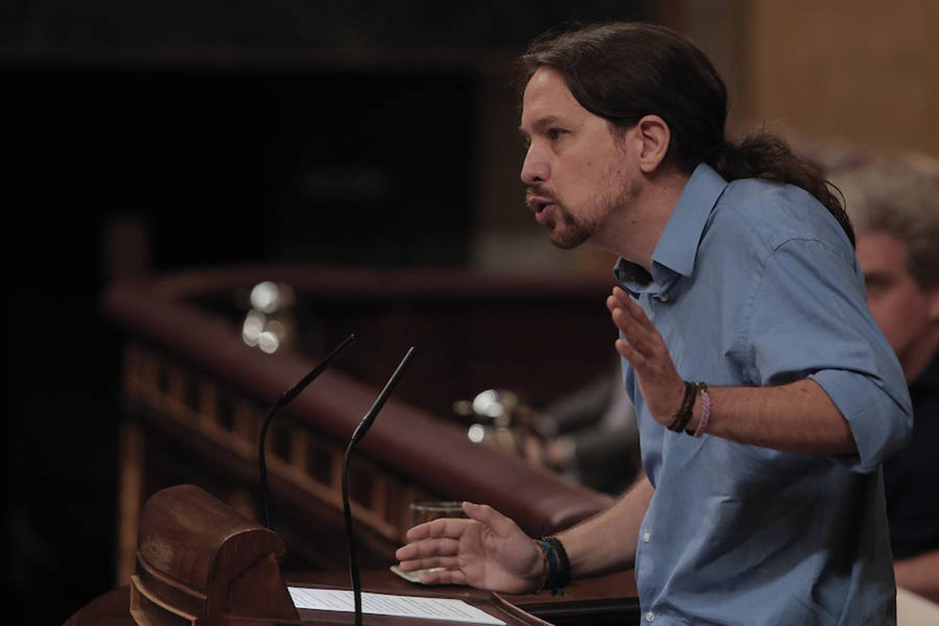 El líder de Podemos, Pablo Iglesias.