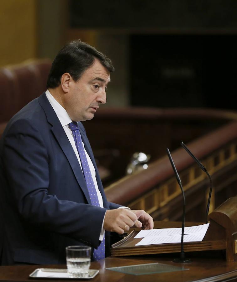 Aitor Esteban del Partido Nacionalista Vasco.