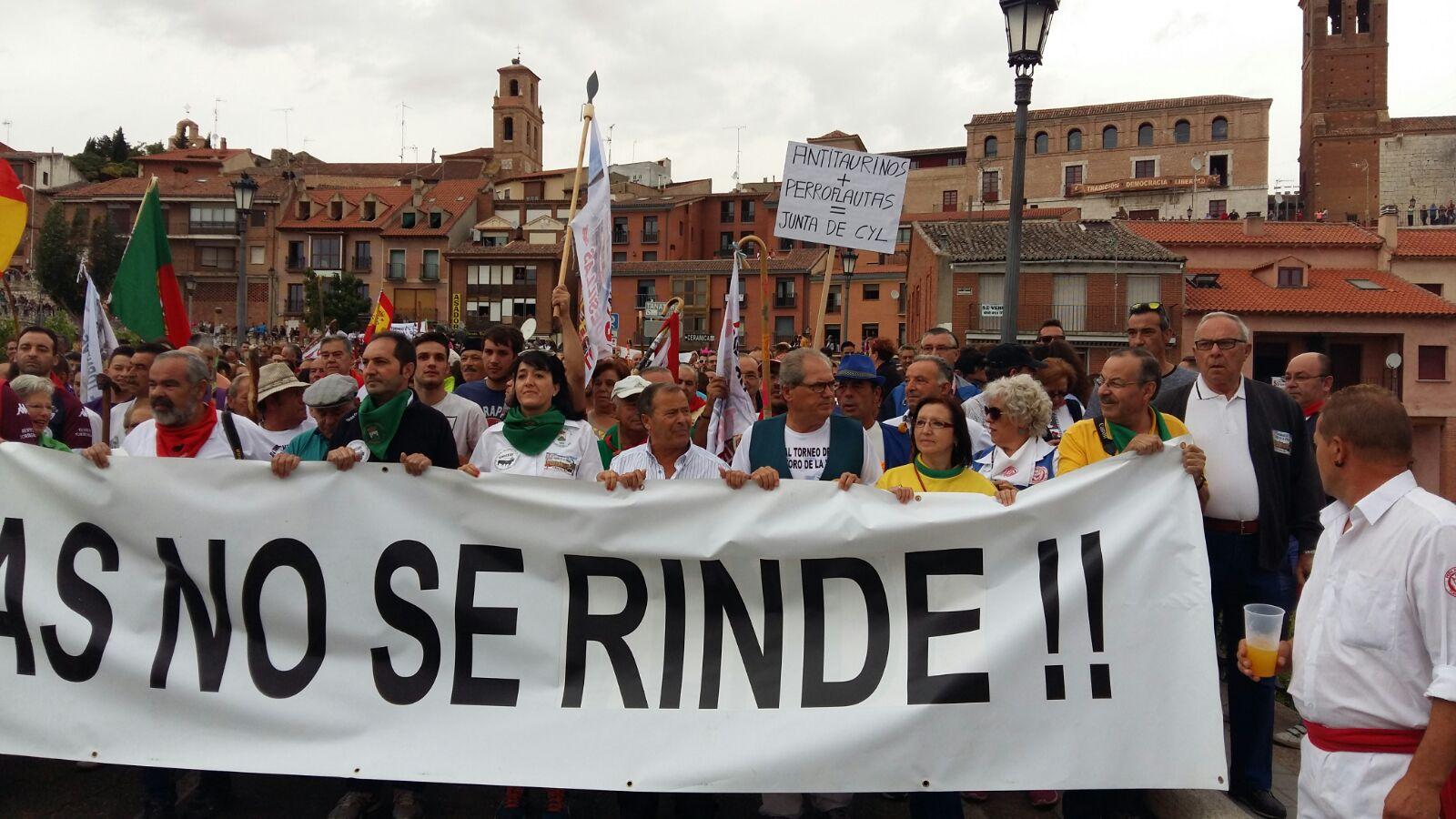 Tordesillas celebra su primera fiesta sin Toro de la Vega