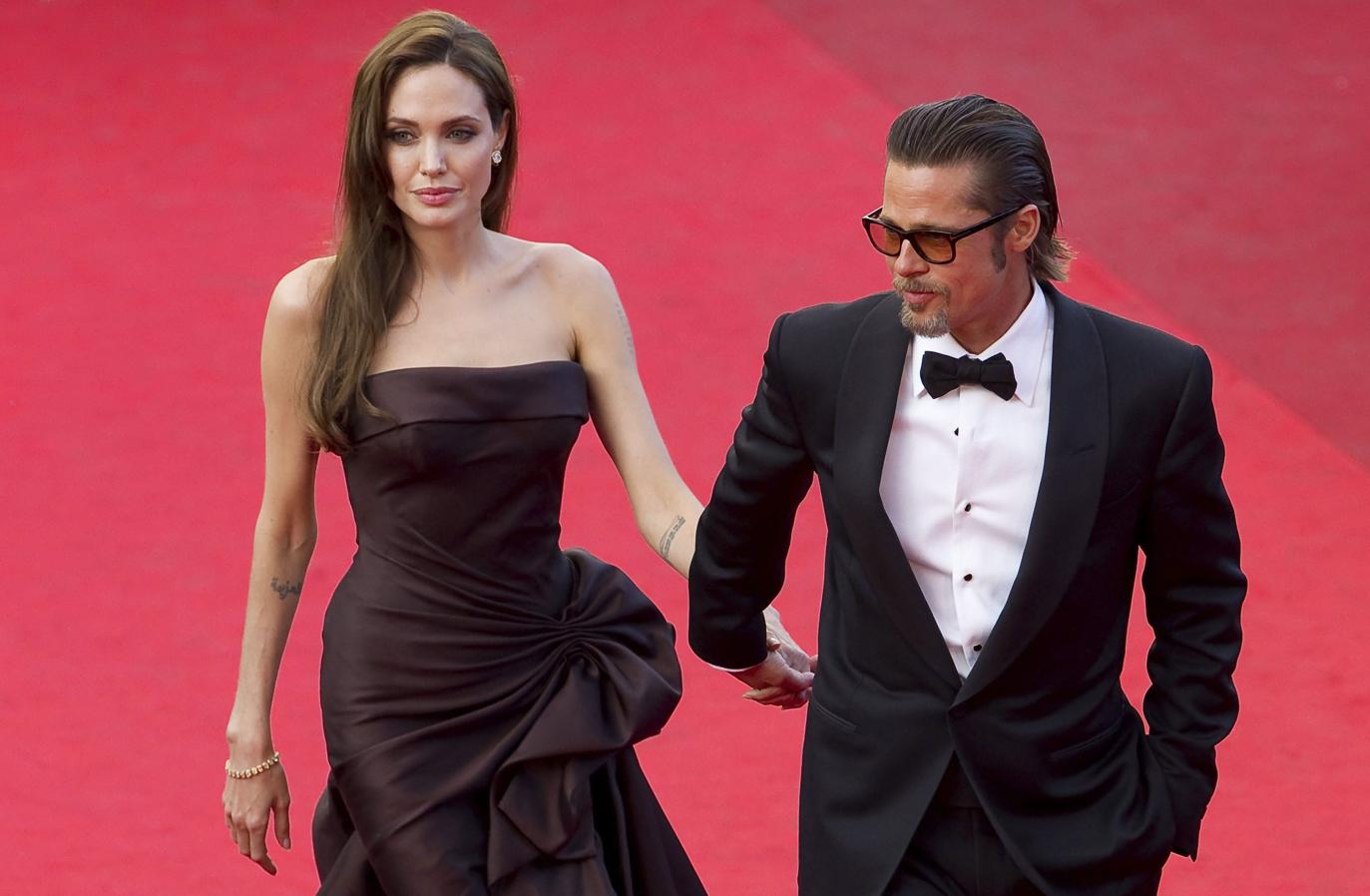 La historia de amor de Angelina y Brad, en imágenes