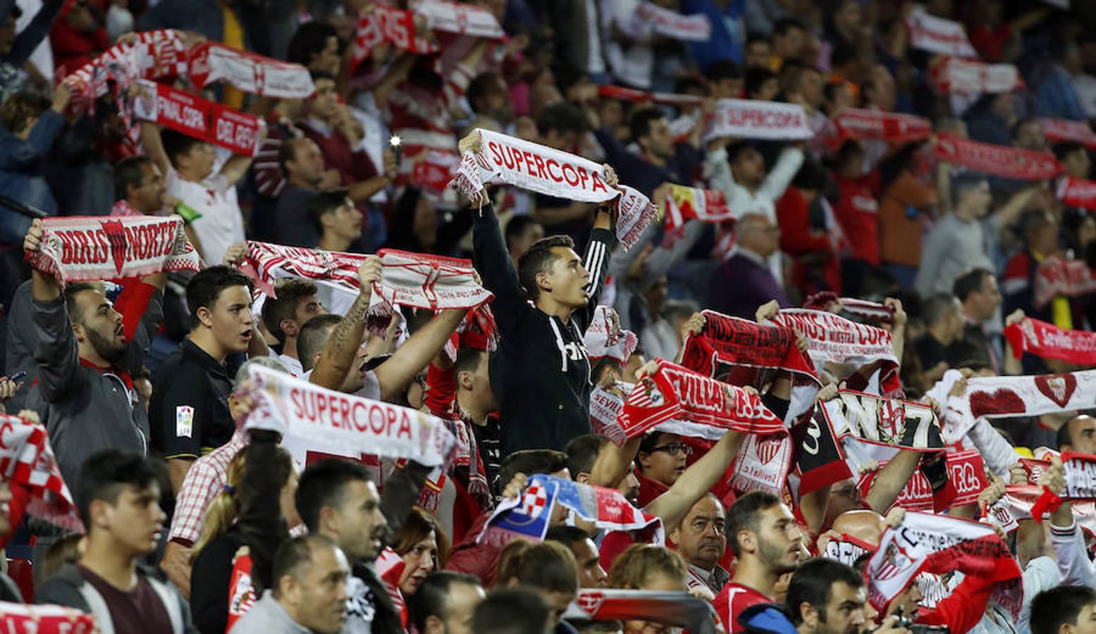 El triunfo del Sevilla ante el Dinamo, en imágenes