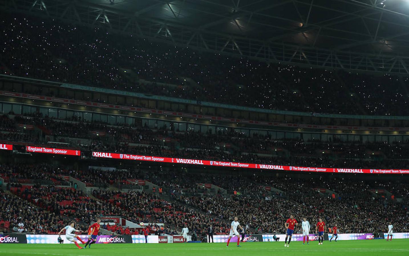 Las mejores imágenes del Inglaterra-España en Wembley