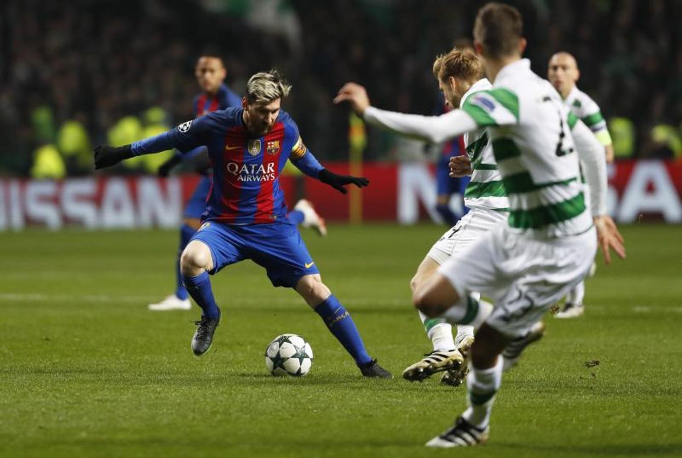 Las mejores imágenes del Celtic-Barça