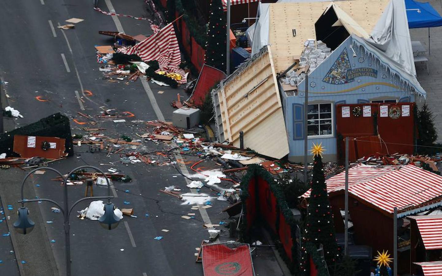 Al menos nueve muertos en un mercado navideño alemán por la embestida de un camión