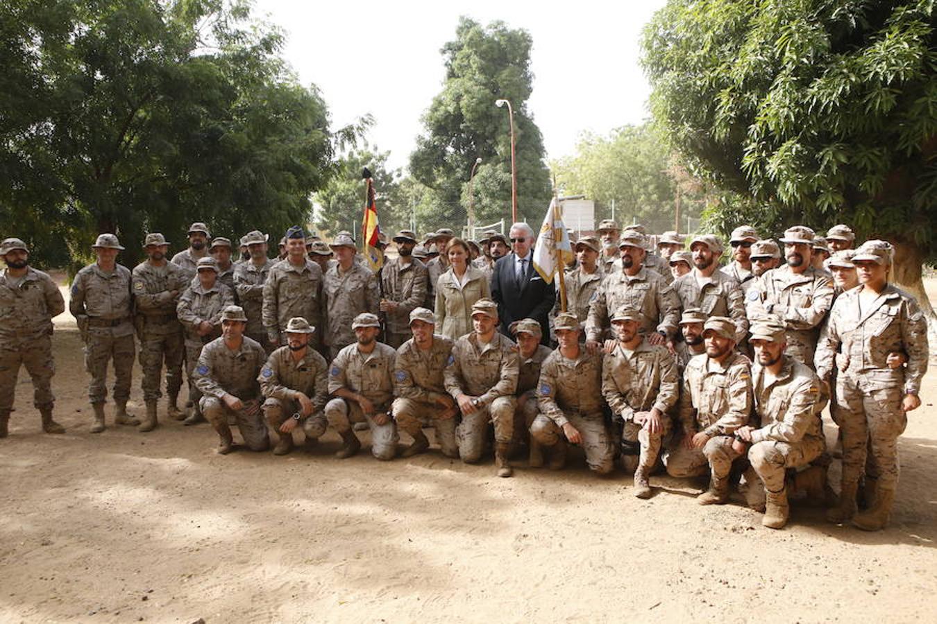 Visita de Cospedal a las tropas en Mali y Senegal