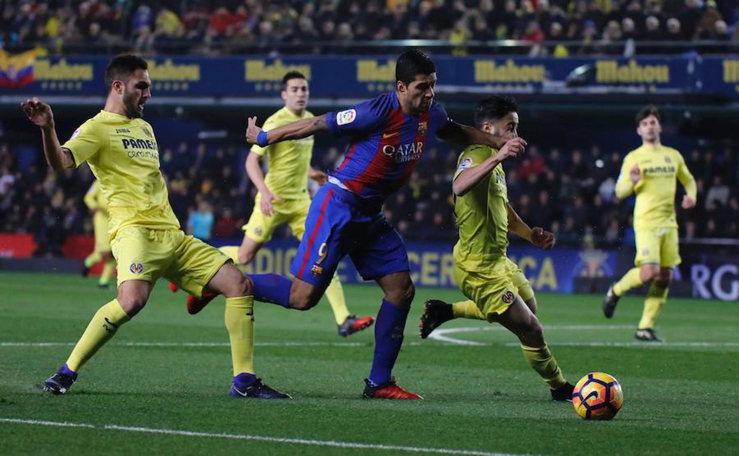 El Villarreal-Barcelona, en imágenes