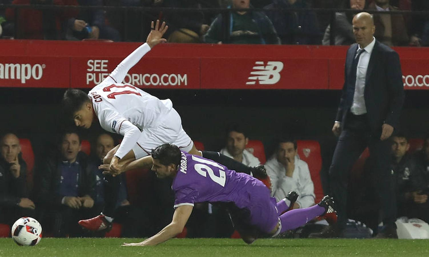 El Sevilla-Real Madrid, en imágenes