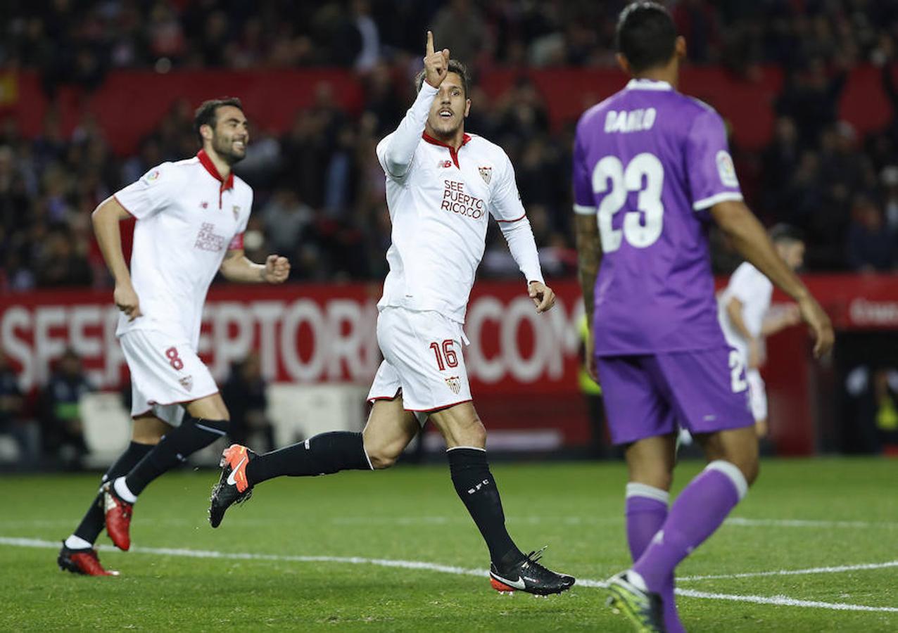 El Sevilla-Real Madrid, en imágenes