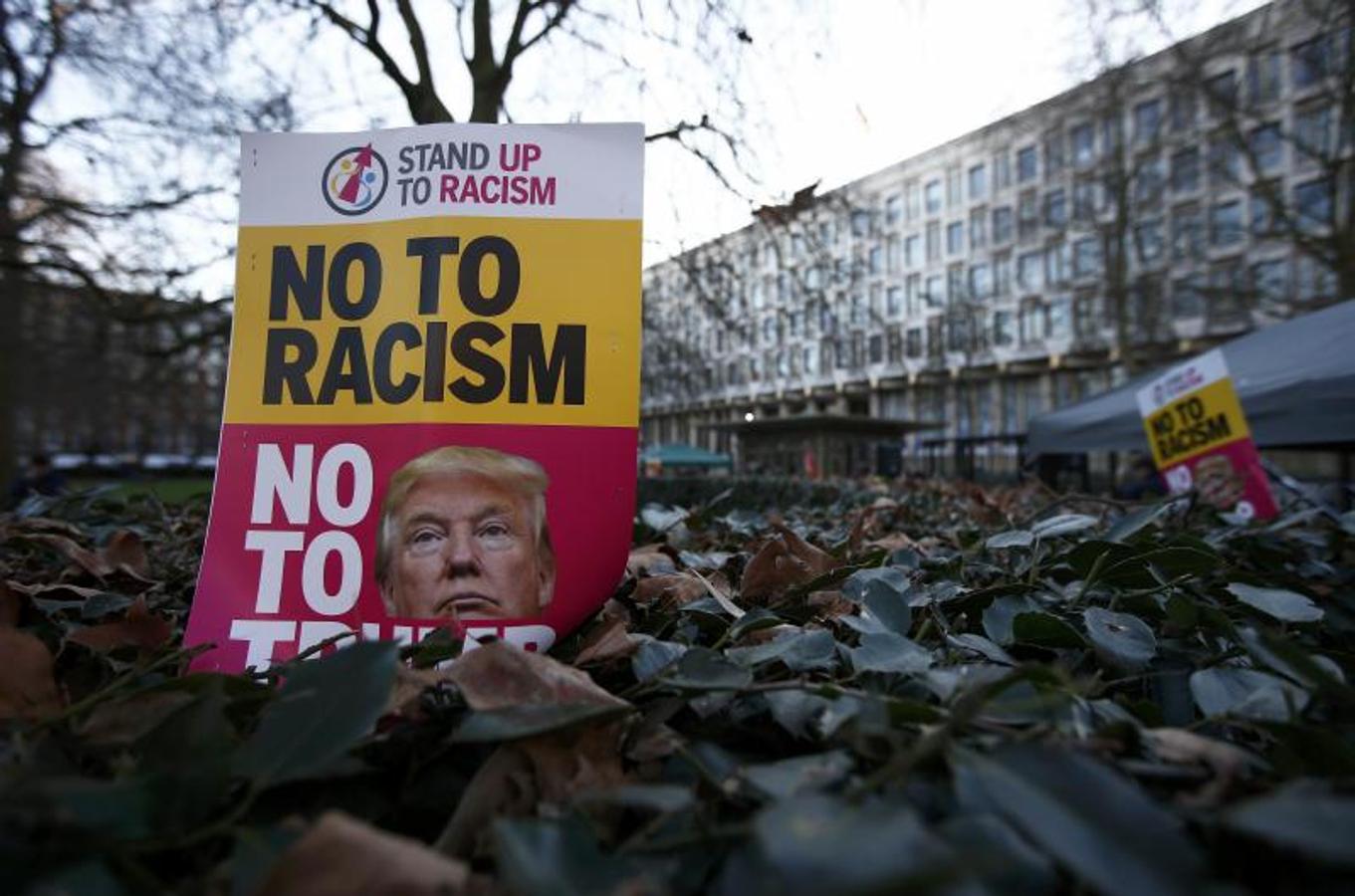 Los detractores de Trump salen a la calle