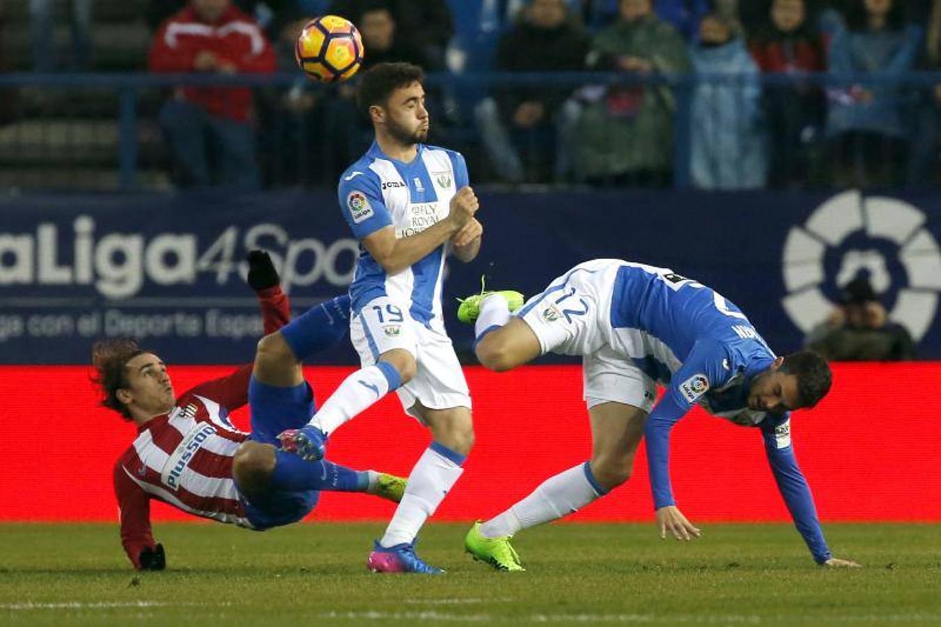 Las mejores imágenes de la victoria del Atlético ante el Leganés