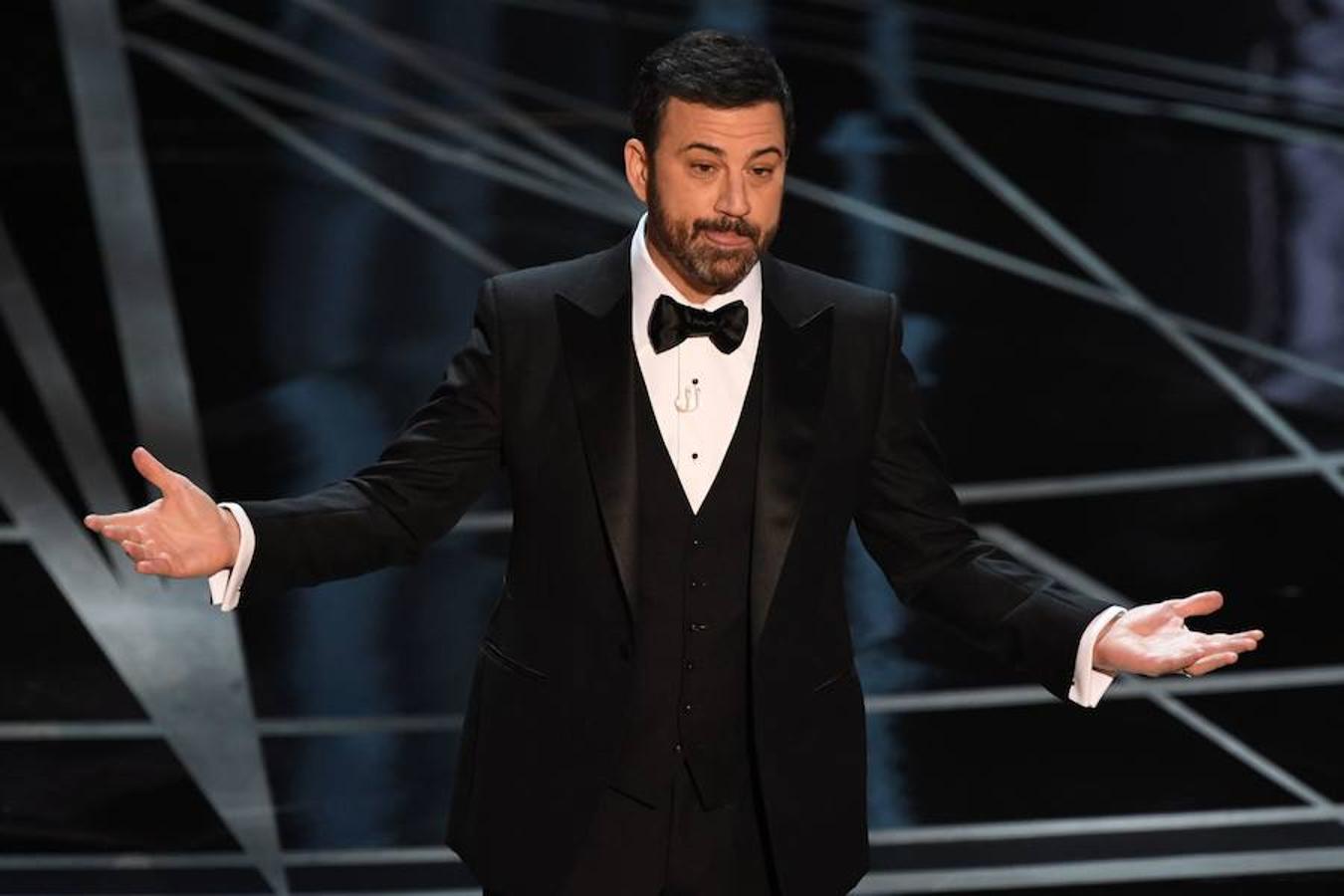 El presentador de la gala, Jimmy Kimmel.