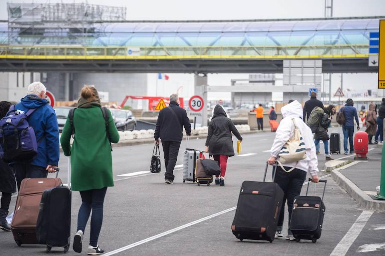 Pánico en el aeropuerto de París Orly