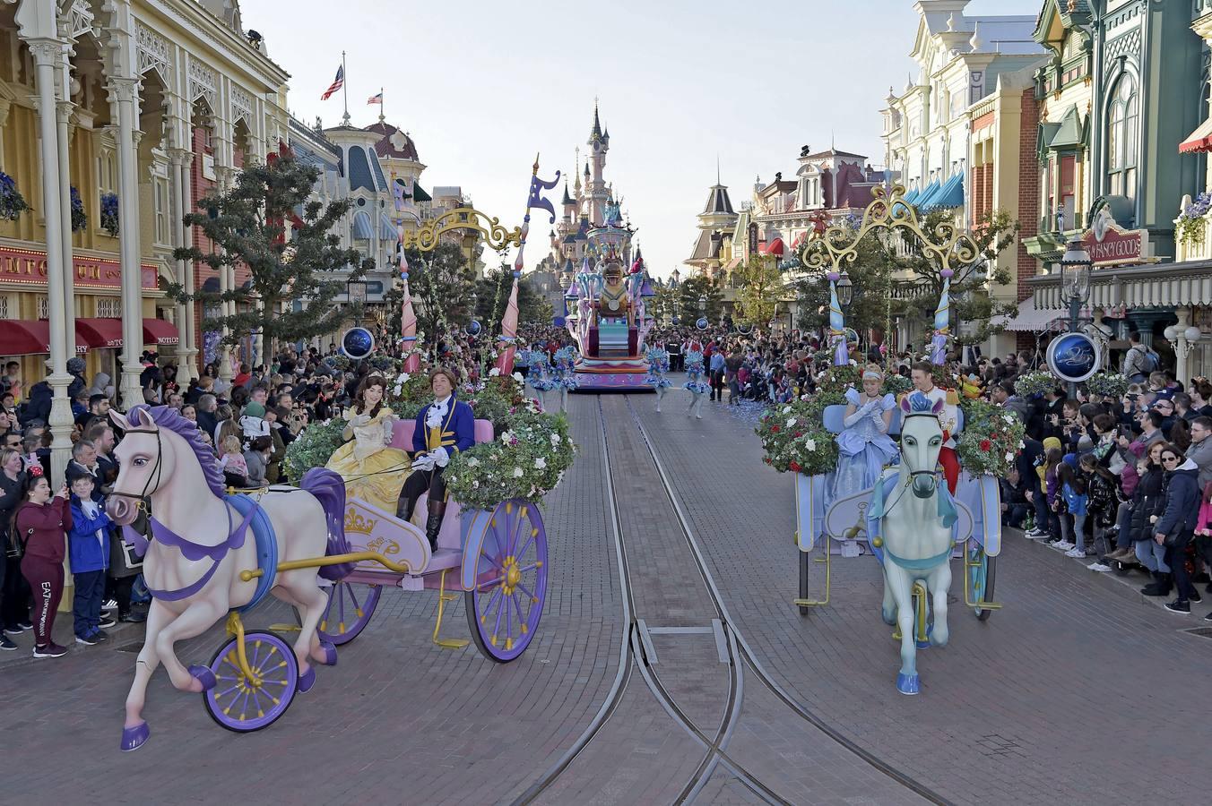 Disneyland Paris inicia la celebración de su 25 aniversario