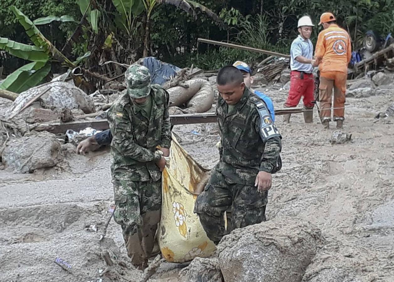 El desbordamiento de un río deja más de 150 muertos en Colombia