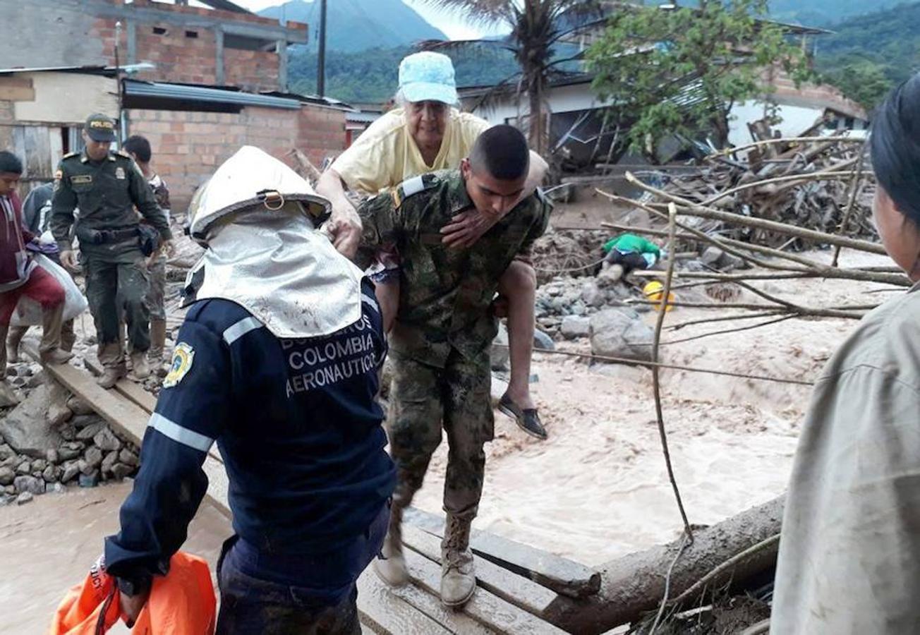 El desbordamiento de un río deja más de 150 muertos en Colombia