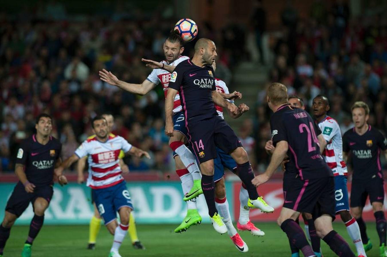 El Granada-Barça, en imágenes