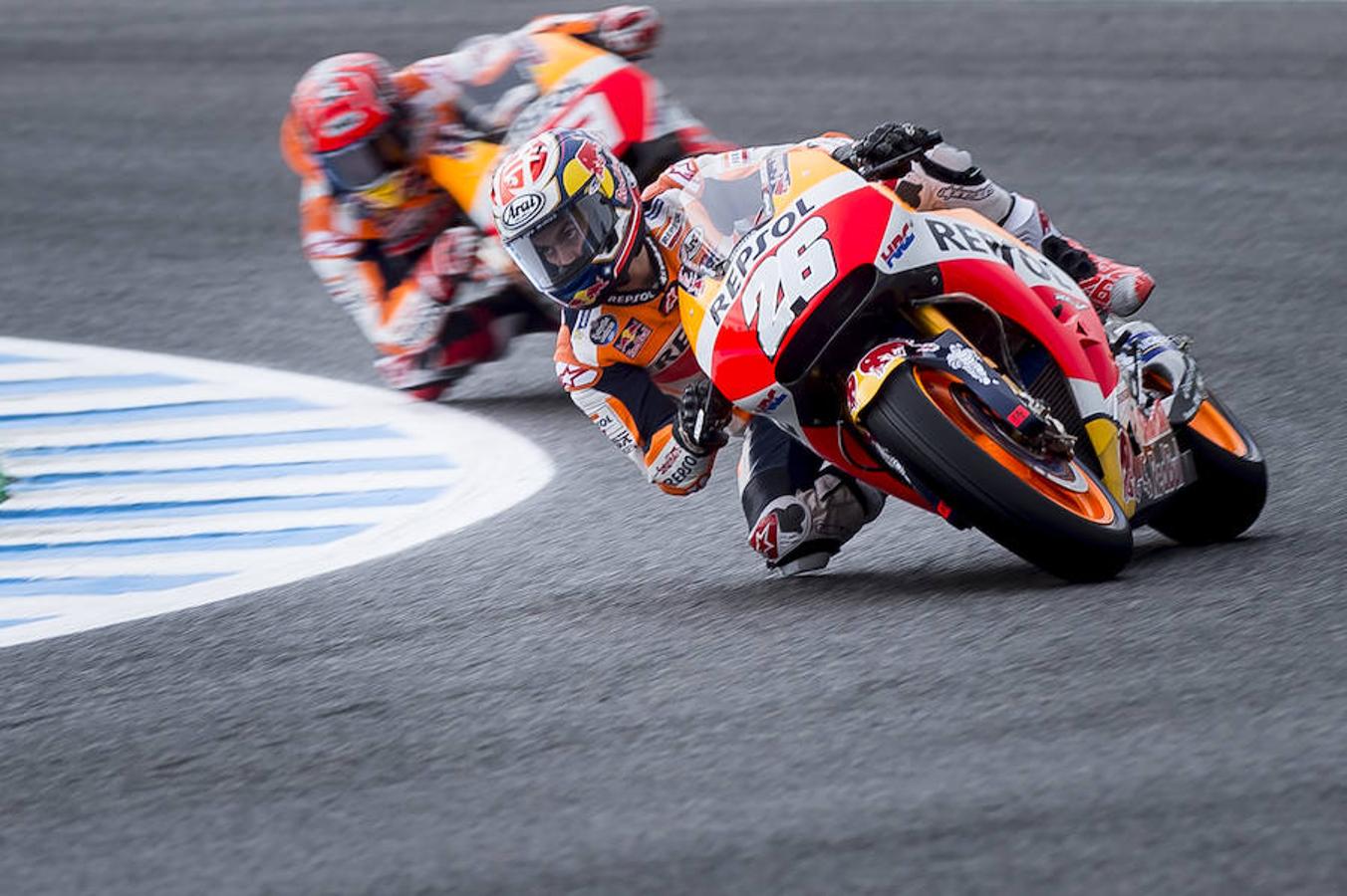 Primera jornada de entrenamientos en Jerez