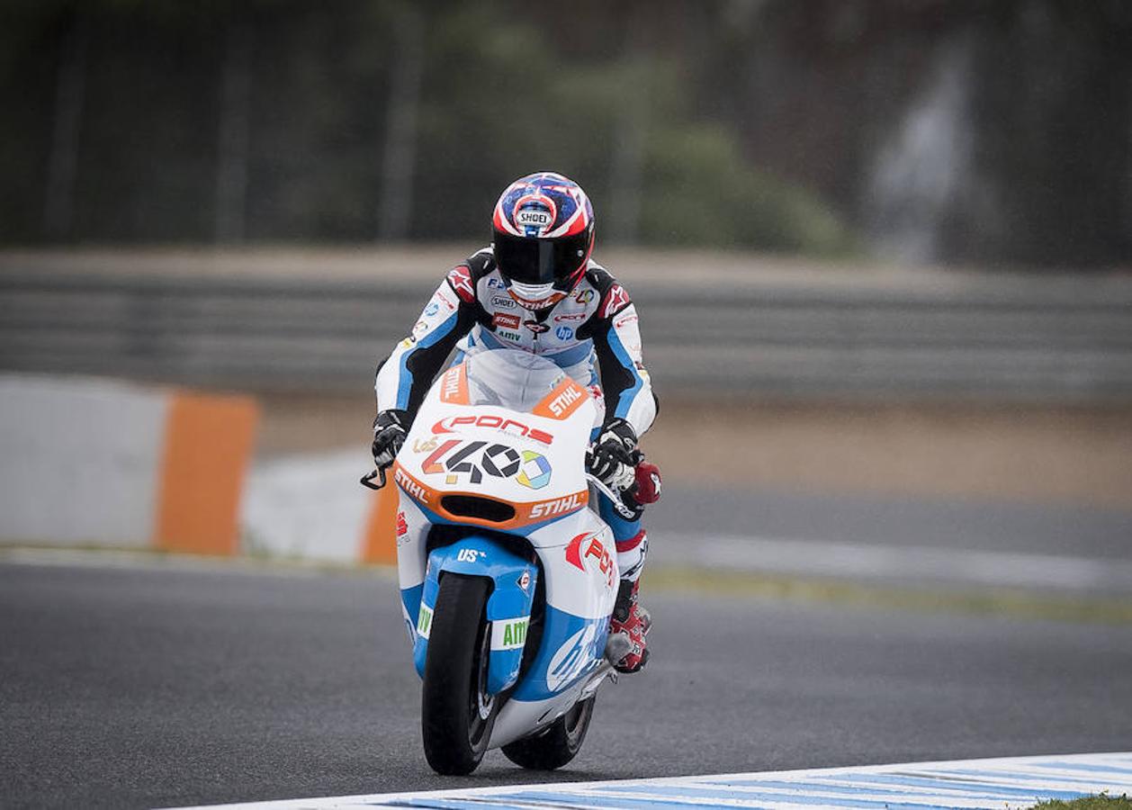 Primera jornada de entrenamientos en Jerez