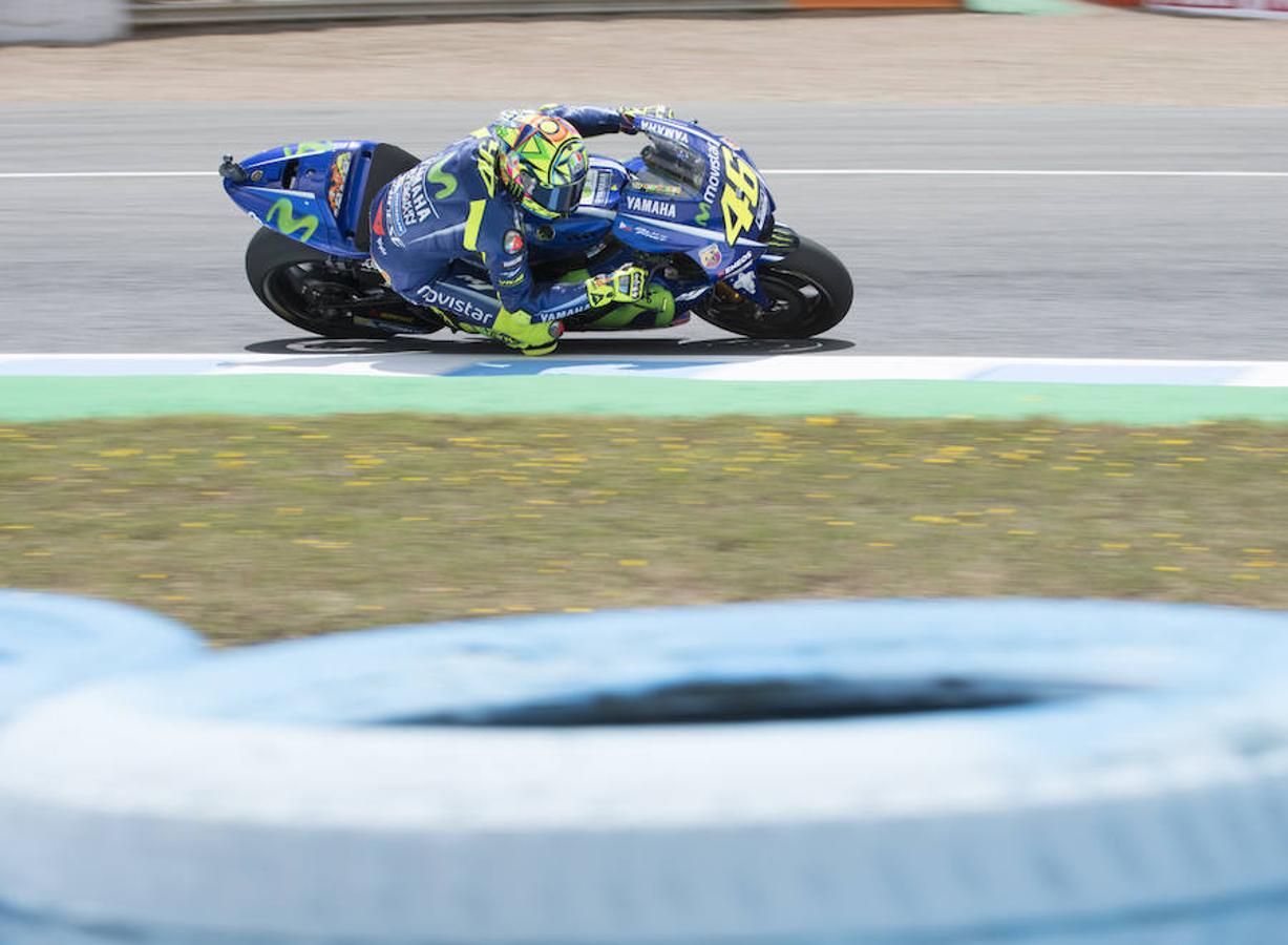 Primera jornada de entrenamientos en Jerez