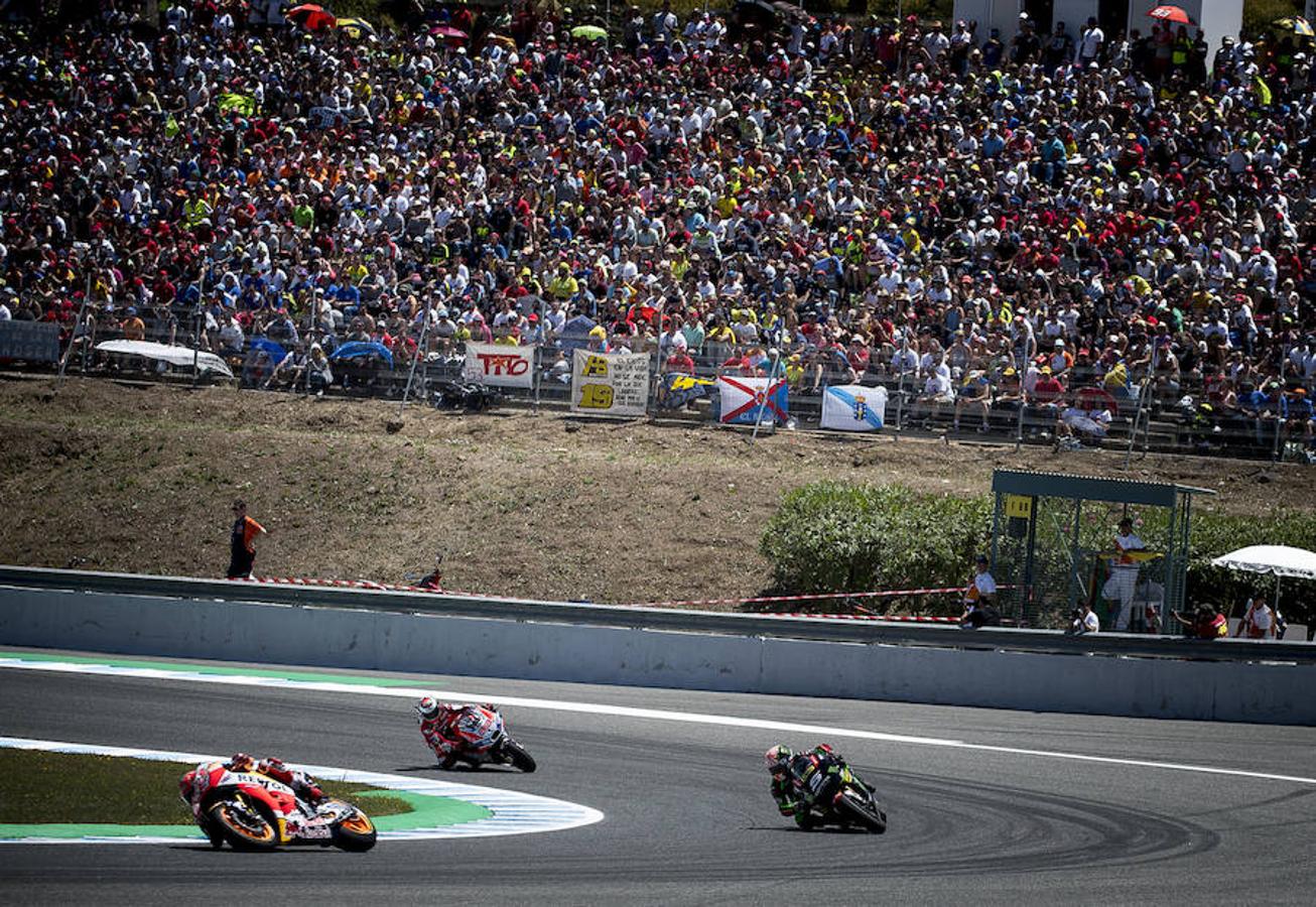 El domingo en el Gran Premio de Jérez, en imágenes